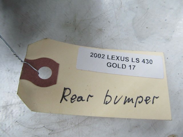 2001-2006 LEXUS LS430 OEM REAR BUMPER REINFORCEMENT BAR SUPPORT BRACKETS