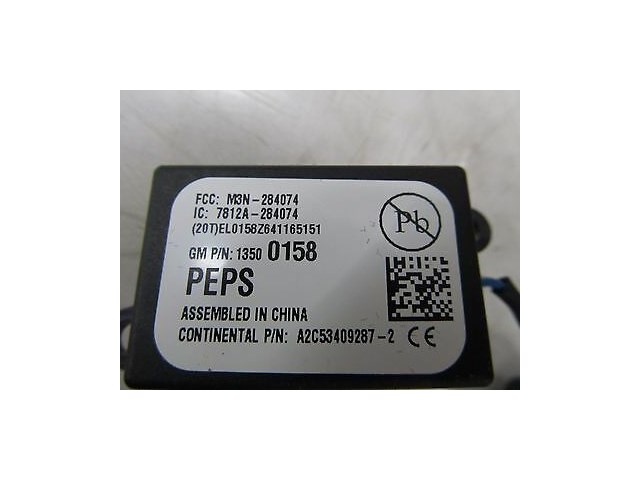 2013-2016 CADILLAC ATS OEM CENTER CONSOLE KEY FOB HOLDER ANTI THEFT MODULE