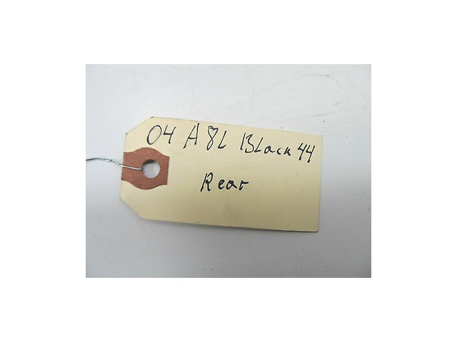 2004-2006 AUDI A8 L QUATTRO D3 OEM REAR BUMPER REINFORCEMENT IMPACT ABSORBER SET