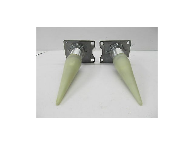 2004-2006 AUDI A8 L QUATTRO D3 OEM REAR BUMPER REINFORCEMENT IMPACT ABSORBER SET