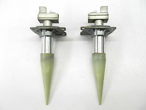 2004-2006 AUDI A8 L QUATTRO D3 OEM REAR BUMPER REINFORCEMENT IMPACT ABSORBER SET