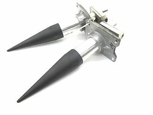 2004-2006 AUDI A8 L QUATTRO D3 OEM REAR BUMPER REINFORCEMENT IMPACT ABSORBER SET