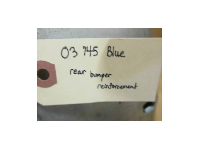 2002-2004 BMW 745LI E65 E66 OEM REAR BUMPER REINFORCEMENT BAR W/ ABSORBER