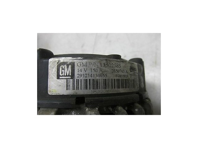 2010-2015 CADILLAC SRX OEM ENGINE BAY ALTERNATOR GENERATOR 