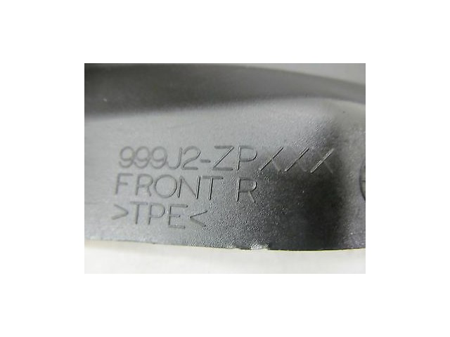 2007-2008 NISSAN 350Z COUPE OEM RIGHT FRONT SIDE MUD FLAP SPLASH GUARD