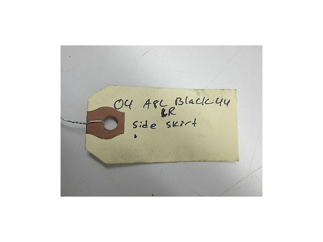 2004-2006 AUDI A8 L QUATTRO D3 OEM LEFT REAR SIDE SKIRT ROCKER PANEL COVER