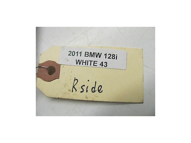 2011-2013 BMW 128i E82 OEM RIGHT SIDE SUPPORTING LEDGE ROCKER PANEL SIDE SKIRT