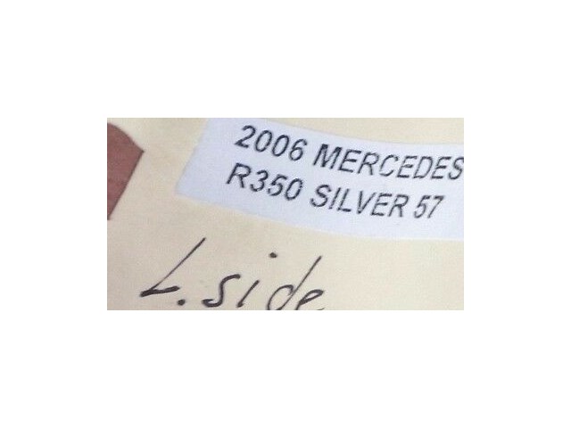 2006-2009 MERCEDES R350 W251 OEM LEFT DRIVER SIDE SKIRT ROCKER PANEL