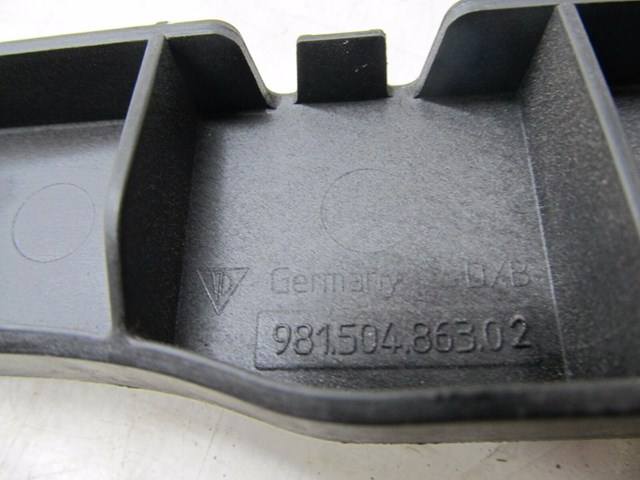 2013-2015 PORSCHE BOXSTER 981 OEM LEFT REAR SIDE SKIRT RETAINER BRACKETS (2)