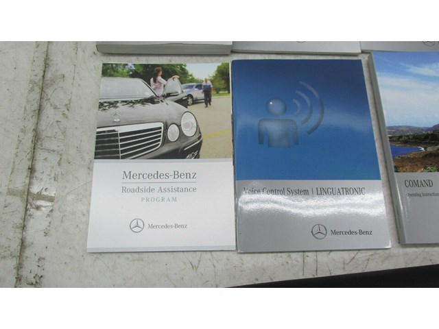 2013 MERCEDES C250 COUPE W204 OEM OWNERS MANUAL BOOKLETS WITH POUCH 