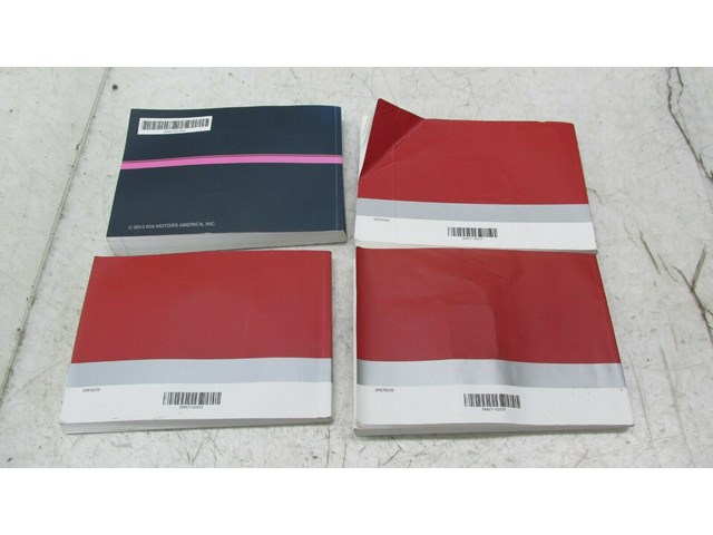  2014 KIA CADENZA OEM OWNERS MANUAL SET BOOKS NAVIGATION GUIDE 
