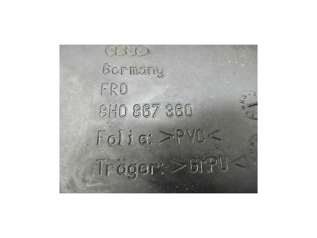 2009 AUDI A4 CABRIOLET 2.0T OEM INTERIOR UPPER WINDSHIELD TRIM PANEL COVER