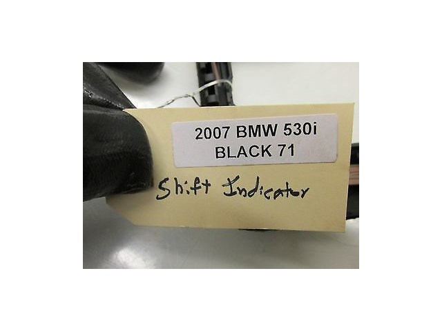 2006-2007 BMW 530I E60 OEM AUTOMATIC SHIFTER SHIFT INDICATOR BLACK TRIM