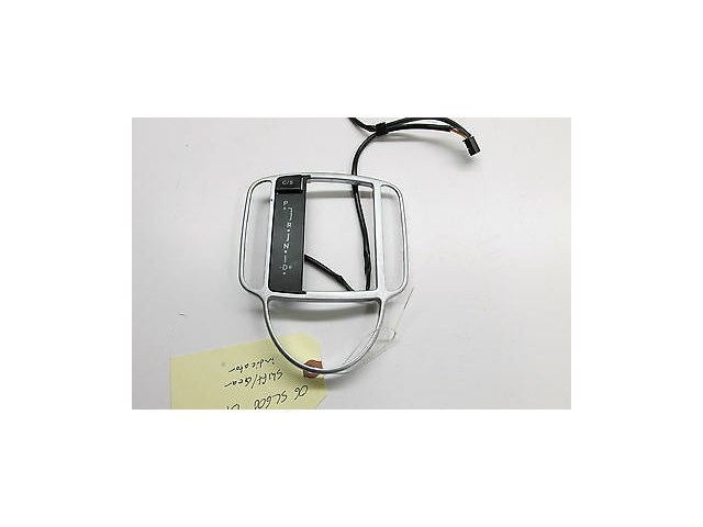 2004-2006 MERCEDES BENZ SL600 R230 OEM SHIFT SHIFTER TRIM INDICATOR ALUMINUM
