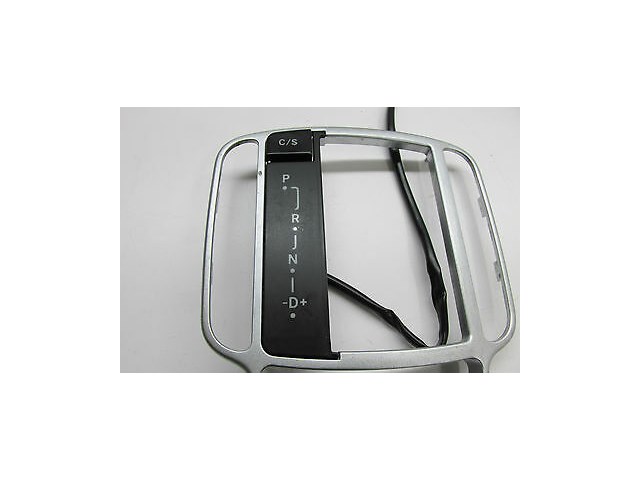 2004-2006 MERCEDES BENZ SL600 R230 OEM SHIFT SHIFTER TRIM INDICATOR ALUMINUM