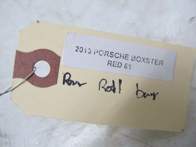 2013-2015 PORSCHE BOXSTER 981 OEM ROLL BAR FRAME BRACKET 98158011102