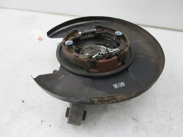 2009-2013 INFINITI G37 CONVERTIBLE OEM LEFT REAR WHEEL KNUCKLE DUST SHIELD 