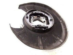 08 BMW 750LI E66 E65 OEM LEFT REAR DRIVERS SIDE KNUCKLE W/ DUST SHIELD 
