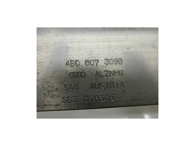  2004-2006 AUDI A8 L QUATTRO D3 OEM REAR BUMPER SUPPORT REINFORCEMENT BAR 