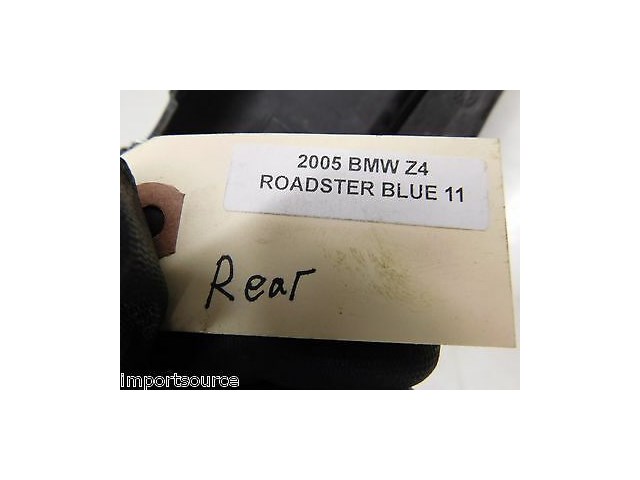 2003-2005 BMW Z4 E85 OEM REAR BUMPER SUPPORT IMPACT REINFORCEMENT BAR WITH FOAM