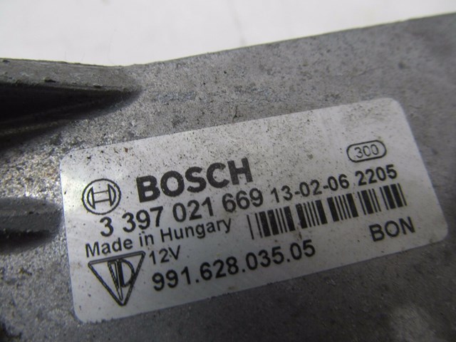 2013-2015 PORSCHE BOXSTER 981 OEM WINDSHIELD WIPER LINKAGE W/ MOTOR ASSEMBLY