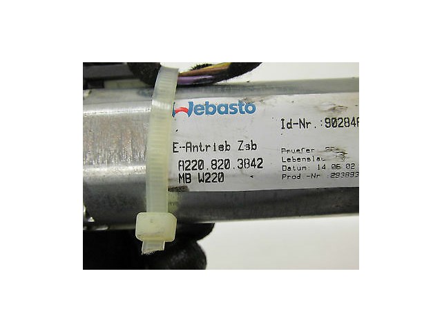 2003-2006 MERCEDES S430 S500 W220 OEM TOP SUNROOF SUN ROOF MOTOR A2208203842