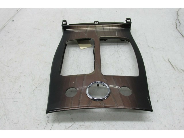 2011-2018 INFINITI M37 Q70 OEM CENTER GEAR SHIFTER SURROUND WOODGRAIN TRIM 