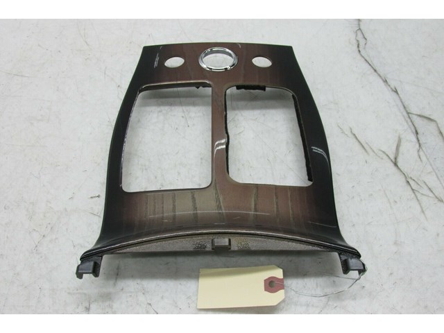 2011-2018 INFINITI M37 Q70 OEM CENTER GEAR SHIFTER SURROUND WOODGRAIN TRIM 
