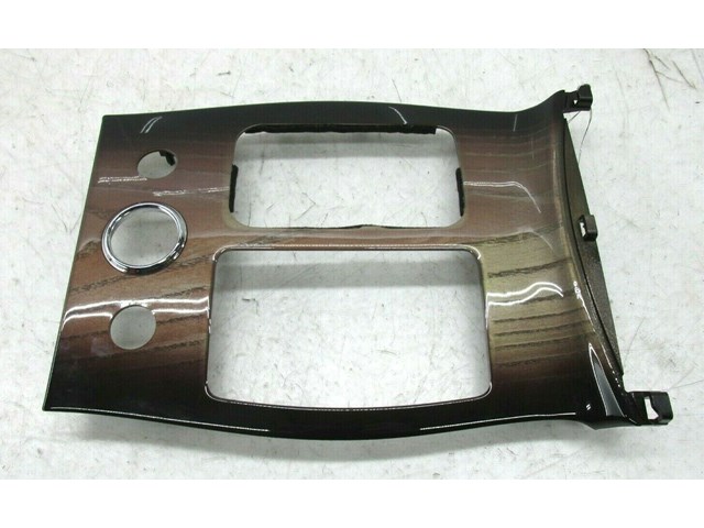 2011-2018 INFINITI M37 Q70 OEM CENTER GEAR SHIFTER SURROUND WOODGRAIN TRIM 