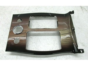 2011-2018 INFINITI M37 Q70 OEM CENTER GEAR SHIFTER SURROUND WOODGRAIN TRIM 
