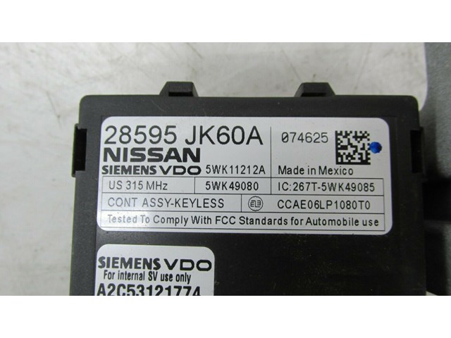 2008-2015 INFINITI G37 Q60 OEM RIGHT FRONT UNDER DASH THEFT LOCKING MODULE