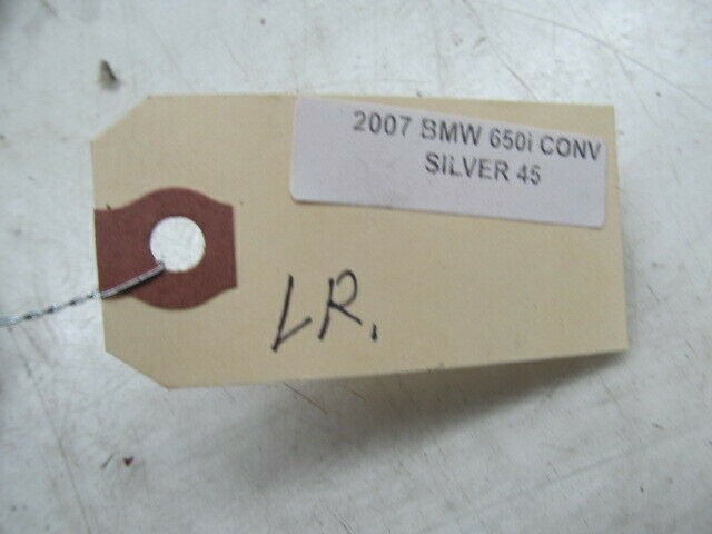 2006-2010 BMW 650i E64 E63 OEM LEFT REAR BUMPER LIGHT LAMP 7165815