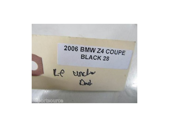 2005-2008 BMW Z4 E86 E85 OEM LEFT FRONT DRIVER SIDE UNDER DASH COVER PANEL TRIM