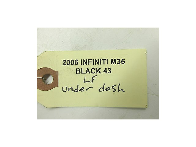 2006-2009 INFINITI M35 OEM LEFT UNDER DASH CONTROL MODULE COMPUTER UNIT