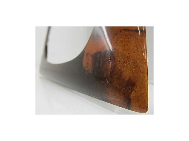 2004-2007 JAGUAR XJR X350 OEM CENTER CONSOLE SHIFTER BEZEL WOOD TRIM