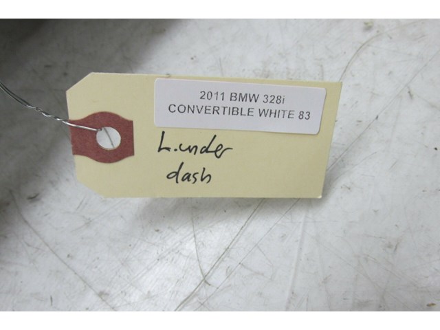  2009-2013 BMW 328i E93 E92 LCI OEM LEFT FRONT UNDER DASH FINISH TRIM PANEL 