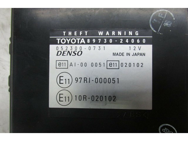 2002-2006 LEXUS SC430 OEM LEFT UNDER DASH THEFT WARNING CONTROL MODULE 