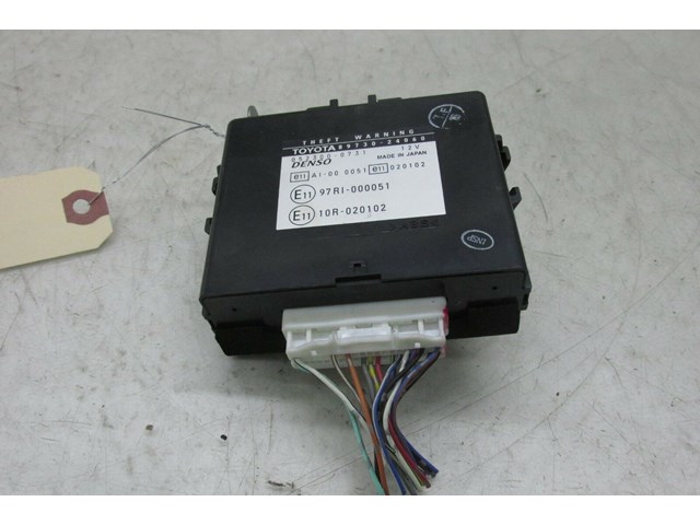 2002-2006 LEXUS SC430 OEM LEFT UNDER DASH THEFT WARNING CONTROL MODULE 