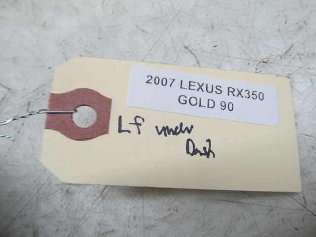 2004-2009 LEXUS RX350 RX330 OEM LEFT FRONT UNDER DASH COVER PANEL OEM 