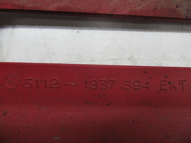 1985-1991 BMW 325i CABRIO E30 OEM RIGHT REAR BUMPER TRIM COVER 1937394