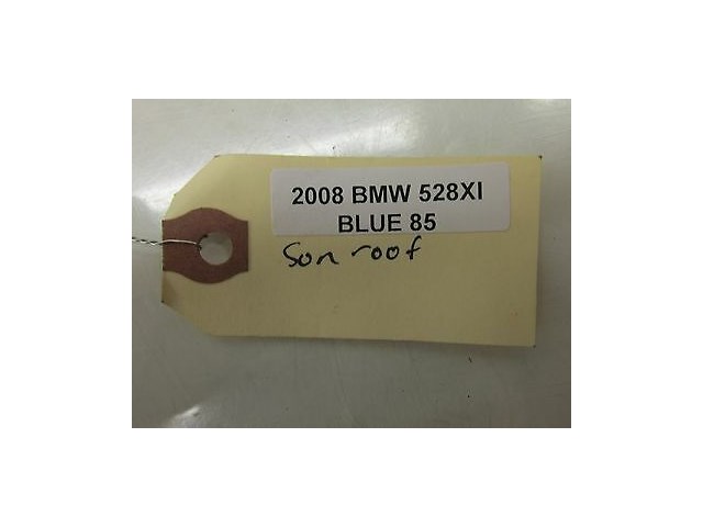  2008-2010 BMW 528xi 535i E60 OEM SUN ROOF SIDE COVER TRIM RUBBER SET OF TWO