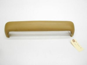 1989 BENTLEY TURBO R OEM LEFT FRONT DOOR PANEL LEATHER TAN ARM REST TRIM 