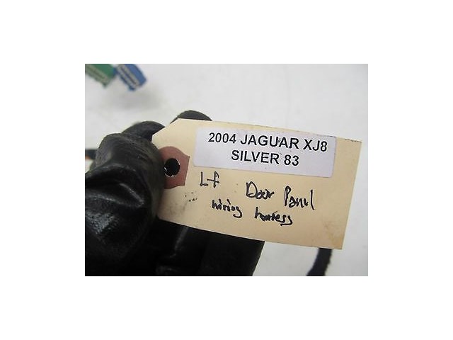 2004-2007 JAGUAR XJ8 X350 OEM LEFT FRONT DOOR PANEL WIRE WIRING HARNESS