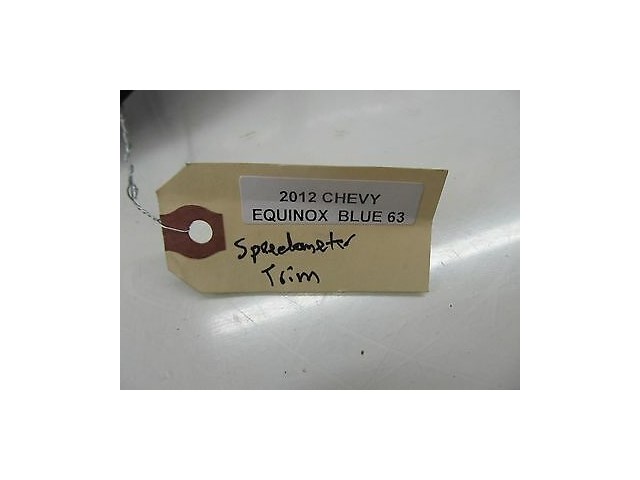 2010-2013 CHEVY EQUINOX LT OEM DASH SPEEDOMETER INSTRUMENT CLUSTER TRIM BEZEL