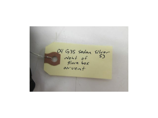 2003-2004 INFINITI G35 SEDAN OEM RIGHT PASSENGER SIDE FRONT DASHBOARD AIR VENT