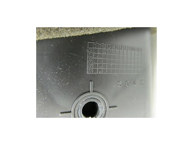 2004-2007 JAGUAR XJR X350 OEM FRONT LEFT DASH DRIVER AIR FLOW VENT (AIR FLOW)  