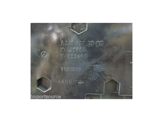 2007-2009 MERCEDES S550 W221 OEM DASHBOARD AIR VENT BLACK TRIM 2216890908