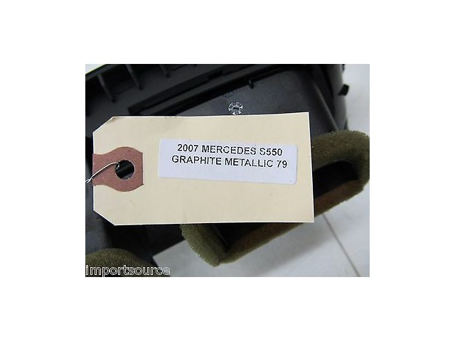 2007-2009 MERCEDES S550 W221 OEM DASHBOARD AIR VENT BLACK TRIM 2216890908