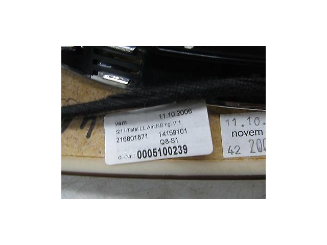 2007-2009 MERCEDES S600 W221 OEM FRONT DASH DASHBOARD TRIM MOLDING BEZEL WOOD 