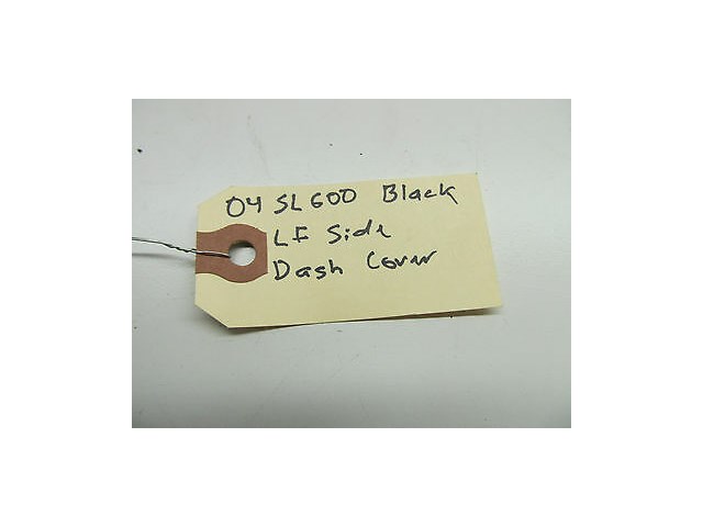 2004-2006 MERCEDES BENZ SL600 R230 OEM LEFT FRONT SIDE DASH COVER TAN/ CREAM